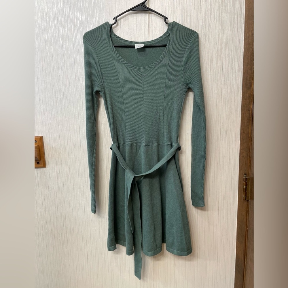 Abercrombie Kids Green Knit Sweater‎ Dress Size 15/16